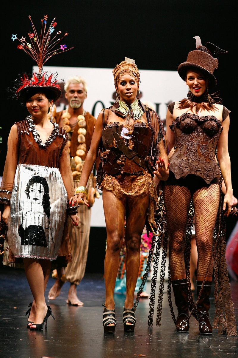 Illustration for article titled This is insane. These clothes are all made of chocolate.